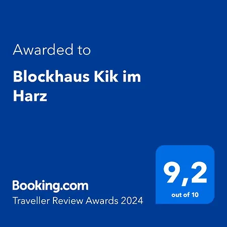 Blockhaus Kik Im Harz * Sankt Andreasberg
